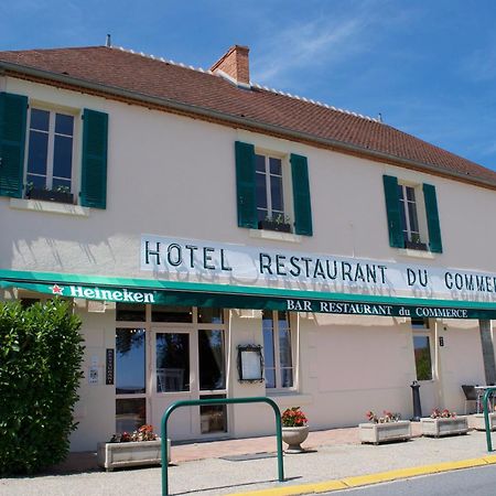 Hotel Restaurant Bar Du Commerce - Kb Hotel Group Tronget Eksteriør bilde